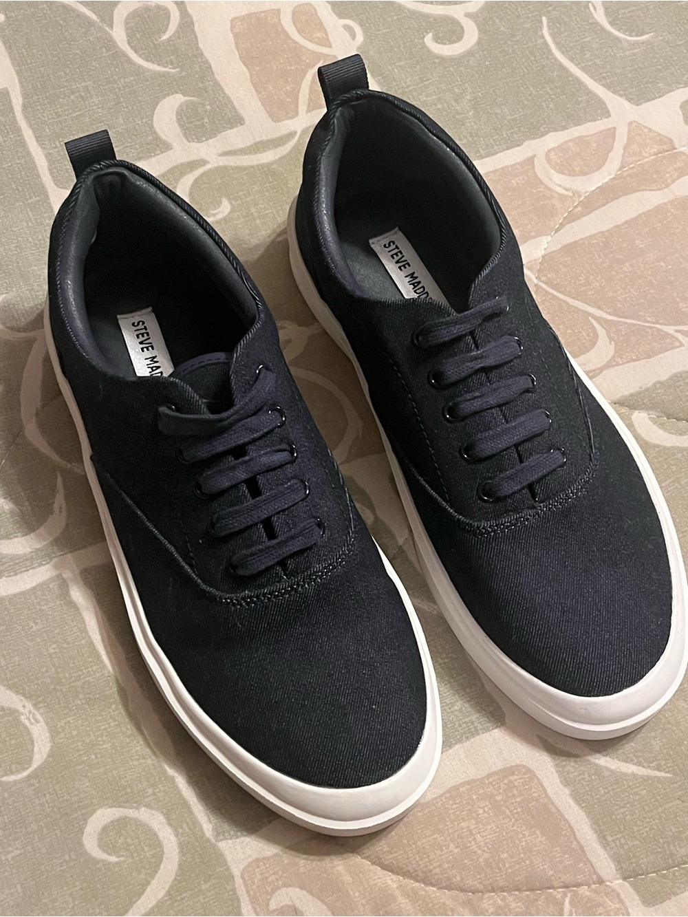 Steve Madden Coolgate Navy Blue Men's Casual Sneakers